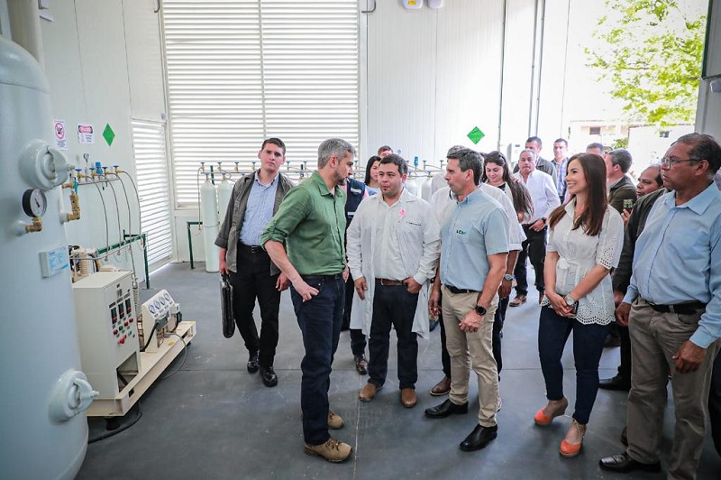 Salud suma otra planta generadora de oxígeno en el Hospital Regional de