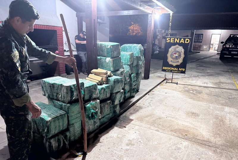 Decomisan una tonelada de droga en Ñeembucú – Agenda Paraguay